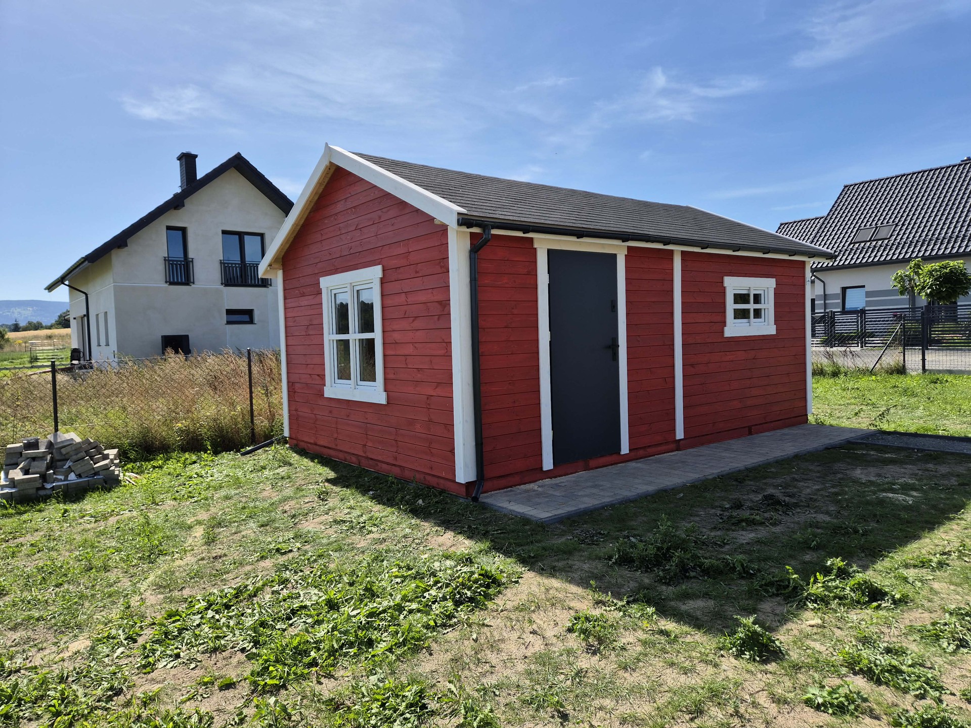 Domek narzędziowy w stylu skandynawskim NORDIC 4 × 6 m — ujęcie 2